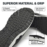 Semelles de sport décontractées Wolf Brand de haute qualité en E-TPR+TPU+TPR, vente en gros d'usine, fournisseur en gros