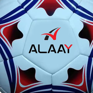 Alaay High Quality Professional Size 5 Soccer Ball Custom Logo PU with TPU Material Official <b>Match</b> Ball - Product Image 2