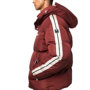 Chaqueta de Plumón Gruesa y Cálida de Invierno de Alta Calidad Personalizada para Hombre, Chaqueta de Plumón con Logotipo Personalizado para Hombre - Product Image 5