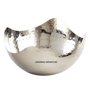 ชามโลหะเคลือบช็อคโกแลตสุดหรูสำหรับตกแต่งทำจากโลหะรูปทรงโค้งชามเคลือบเงาสุดหรูสำหรับตกแต่ง - Product Image 3