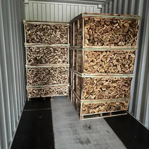 Kiln bunga bakar terpisah kering tempat pembakaran kayu bakar kering di dalam kantung kayu Oak dari Eropa serpihan kayu bakar kering US $ 2-us $3