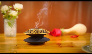 Brûleur d'encens religieux arabe antique, pot au design vintage, laiton durable, porte-bakhoor naturel pour la maison - Product Image 3