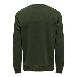 เสื้อสเวตเชิ้ตผู้ชายขายดี สีพื้น ทรงปกติ แห้งเร็ว สวมใส่สบาย พิมพ์ลายดิจิทัล เป็นมิตรกับสิ่งแวดล้อม สำหรับฤดูหนาว - Product Image 2