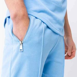 T-shirt décontracté à col boutonné avec ensemble de shorts pour hommes 2025 vente en gros polo à séchage rapide et short - Product Image 6