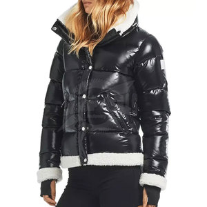 Chaqueta Acolchada Extra Grande para Mujer, Tejida, Transpirable, Ecológica, Muy Cálida, de Manga Larga, con Capucha Desmontable para Uso en Exteriores en Invierno - Product Image 5