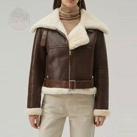 Veste en cuir véritable PU de qualité supérieure pour femme / Nouvelle arrivée 2026, veste en cuir légère et respirante pour femme