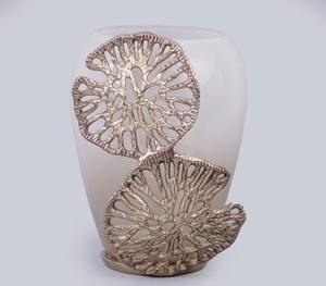 แจกันดอกไม้สไตล์วินเทจคลาสสิกดีไซน์เหนือกาลเวลาเพิ่มความหรูหราและมีสไตล์ให้กับห้องนั่งเล่นโต๊ะรับประทานอาหารหรือพื้นที่สำนักงาน - Product Image 5