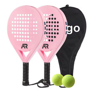 Raqueta de Pádel Profesional Ligera de Fibra de Carbono para Entrenamiento de Potencia y Control - Product Image 6
