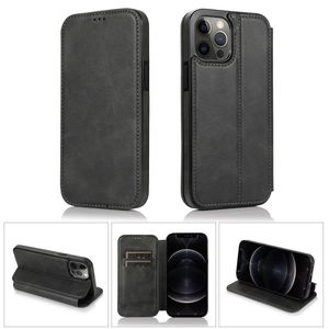 เคสฝาพับหนัง PU ป้องกันการกระแทกมีขาตั้งระบบแม่เหล็กสำหรับ iPhone และ Galaxy สำหรับ Pixel - Product Image 1