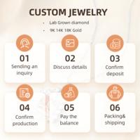 Collier pendentif de luxe en or blanc 14K 18K avec diamant rose de laboratoire taille cœur, certifié IGI, bijoux pour femme