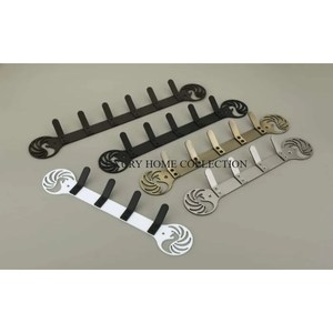 Rustic Farmhouse Style Metal <b>Wall</b> Hooks <b>Hangers</b> <b>for</b> Hanging Coats <b>Keys</b> Hats and Decorative Items with Sturdy Build - Product Image 4
