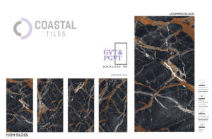 Azulejos de alto brillo LEOPARD BLACK 600x1200MM / 24X48 al mejor precio - Product Image 2