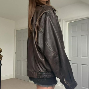 Chaqueta de Cuero Genuino para Mujer de Primera Calidad, Estilo Casual, Corte Entallado, Chaquetas de Cuero Originales, Chaqueta de Cuero de Moda para Mujer - Product Image 3