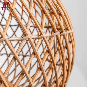 Rattan Pendant <b>Lights</b> Large Wicker Chandelier Boho Pendant <b>Light</b> Rattan Basket Hanging <b>Light</b> <b>for</b> Kitchen <b>Room</b> - Product Image 3
