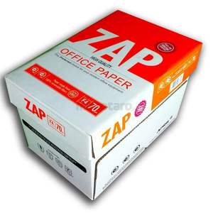 ZAP 80gsm A4 Papel de copia de excelente calidad 80/70g/75 Peso para impresión personal profesional Papel de computadora empacado en cartón - Product Image 2