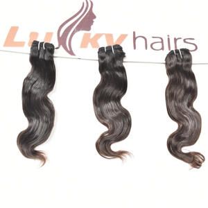 100% Haute Qualité Vietnamien Vague De Corps Extensions De Cheveux Humains Usine Prix De Gros Remy Bundles Vierge Raw Machine Double Trame - Product Image 4