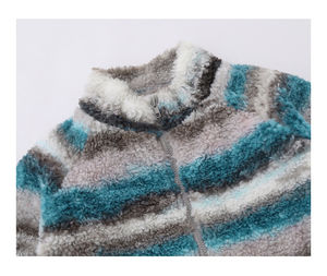 แจ็กเก็ตขนแกะเชอร์ปาขนแกะสำหรับผู้ชายชุดสตรีทแวร์ขนเท็ดดี้กลางแจ้งแบบย้อนกลับได้ - Product Image 5