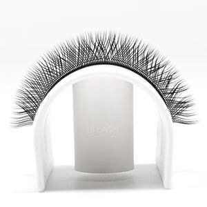 Cils YY pré-faits à base plate étroite, best-seller, légers, à pointe fendue, plateau de cils YY pré-faits, cils de vison en gros, moelleux - Product Image 3