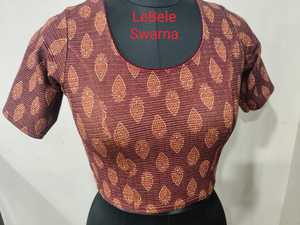 Blusa Elástica Lista para Usar para Mujer, Blusa de Talla Grande para Sari con Diseño Cómodo al Mejor Precio al por Mayor - Product Image 2