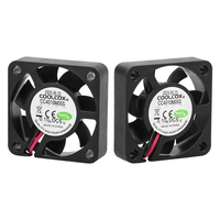 Ventilateur axial DC CoolCox 40 mm, refroidisseur d'air électrique, roulement à billes pour amplificateur de voiture, rack mobile, diffuseur d'arômes - OEM Greenhouse