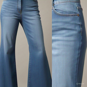 Jeans en denim taille mi-haute pour femmes, lavage foncé, coupe ample, style boyfriend, streetwear décontracté, Y2K, haute qualité - Product Image 3