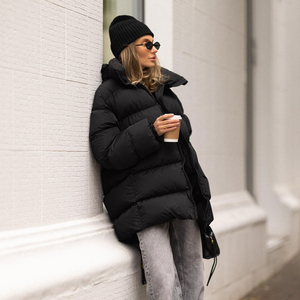 Lightweight Dyed Insulated Puffer Outerwear Jacket for <b>Women</b> Wool Offering <b>Winter</b> Protection Quilted Padding Wholesale Export - Product Image 6