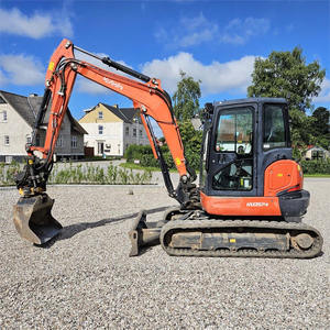 Vente en gros, livraison rapide pour mini-pelle Kubota KX057-4, 5,5 tonnes, fabriquée au Japon, excavatrice sur chenilles, moteur et pompe, pour l'exploitation minière et le terrassement - Product Image 2