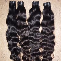 Compre cabello humano indio crudo de primera calidad con textura suave y cabello humano virgen sin procesar para la venta