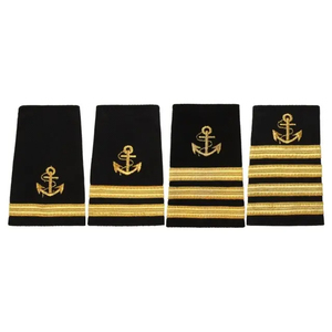 คุณภาพสูงปักทหาร Epaulettes การบินเจ้าหน้าที่ชุดไหล่ Epaulette - Product Image 2