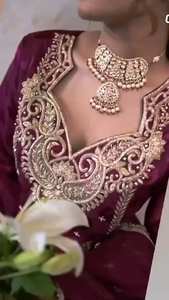 Modern Designer Unstitched Hand Embroidered Indian Fashion-Forward Party Wear <b>Suits</b> for <b>Women</b> Traditional Style Made of Silk - Product Image 3