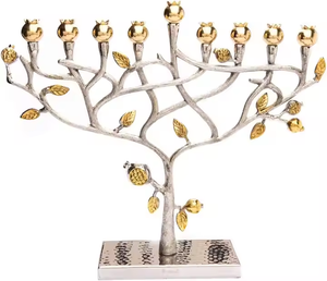 Bougeoir en métal pour la maison et le mariage par décor impex - Product Image 4