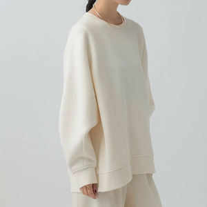 Sudaderas de Mujer de Alta Calidad OEM, Último Modelo Holgado, Sudadera con Logotipo Personalizado Estampado para Mujer, Precio Económico, Tendencia - Product Image 3