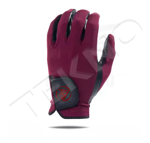 Venta al por mayor Guantes de golf Hombres 100% Cuero Cómodo Resistente al desgaste Mano izquierda derecha Guantes de golf Totalmente personalizados Guantes de golf - Product Image 5