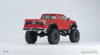 CROSSRC AT4V 1/10 RC Crawler 4WD avec essieux portiques, différentiel indépendant à blocage, boîte de vitesses à 2 rapports, châssis métallique, camion tout-terrain de qualité hobby