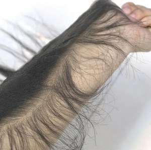 Extensiones de cabello Remy indio de la mejor calidad, cutícula alineada, cabello de extremo saludable atado a mano, donantes jóvenes, paquetes de alta calidad, exportador - Product Image 1