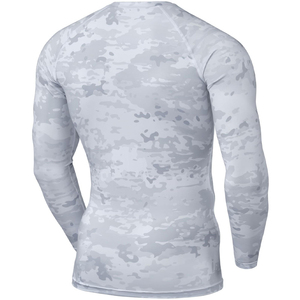 ชุดฝึกเล่นกระดานโต้คลื่นสำหรับผู้ชายและผู้หญิงแขนยาวแห้งเร็วสำหรับเล่นเซิร์ฟว่ายน้ำฟิตเนสออกแบบโลโก้ได้ตามต้องการ - Product Image 2