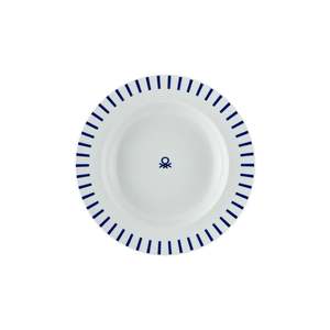 Be-Kct0016 Service de table en porcelaine multicolore à rayures mélangées 24 pièces - MULTICOLORE - Product Image 4