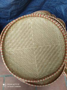 Paniers de vannage en bambou naturel tissés à la main pour le stockage et l'affichage des aliments - Product Image 5