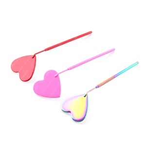 Espejos de extensión de pestañas multifuncionales de alta calidad Espejo de inspección de pestañas de acero inoxidable Embalaje y diseño personalizados - Product Image 2
