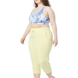 Pantalones Deportivos de Color Sólido 100% Algodón, Servicio OEM Disponible, Pantalones Jogger Elásticos para Mujer - Product Image 5