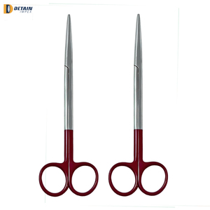 High Quality 13cm Manual Super Cut Metzenbaum Scissors with Tungsten Carbide Inserts Surgical <b>Suture</b> <b>Kit</b> Instrument Basis - Product Image 2