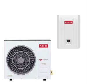 Pompe à chaleur air-eau à onduleur en stock, best-seller, économique, gaz R32, acier inoxydable, pour usage hôtelier, capacité de chauffage 10kW, classe A+++. - Product Image 1