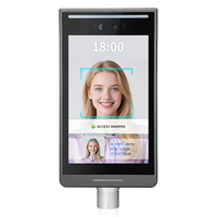 8 pouces Android 11 biométrique reconnaissance faciale temps de présence Terminal WIFI Bluetooth QR Code IP66 Protection gratuit API SDK