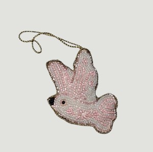 Adorno Colgante Zari Hecho a Mano de Primera Calidad con Cuentas, Hilo y Encaje para Decoración de Bodas y Eventos - Product Image 1