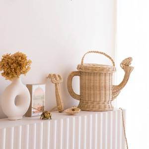 แจกันหวายรดน้ำด้วยมือสำหรับเด็กของเล่นหวายสำหรับตกแต่งบ้านทำด้วยมือ - Product Image 5