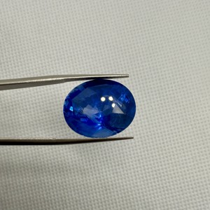 Joyería de piedras preciosas naturales mixtas ovaladas de zafiro de color azul sin calentar facetadas de la mejor calidad al por mayor - Product Image 2