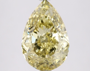 ลูกแพร์ตัดสวยงาม4.03 CT ดัดแปลงเพชรหลวมจากธรรมชาติที่ผ่านการรับรอง GIA มีความชัดเจน VS2จากอินเดีย - Product Image 1