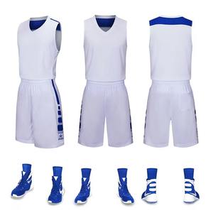 Ensemble de maillots de basket-ball personnalisés, respirants et légers, imprimés avec votre nom et votre numéro, uniforme de sport d'équipe pour hommes et femmes - Product Image 3