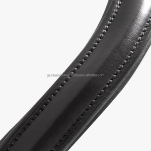 สายคาดคิ้วหนังม้าบุนวมแบบยกสูงดีไซน์ตามสั่งพร้อมการเย็บขอบที่แข็งแรงและปุ่มสแนปสำหรับการปิดแบบห่วง - Product Image 3