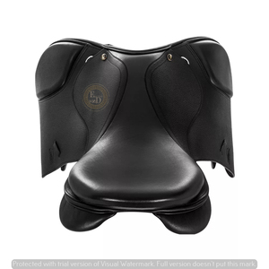 Silla de montar inglesa hecha a mano de primera calidad, cuero genuino, personalizable, árbol de fibra de vidrio duradero, diseño cómodo, perfecto - Product Image 2